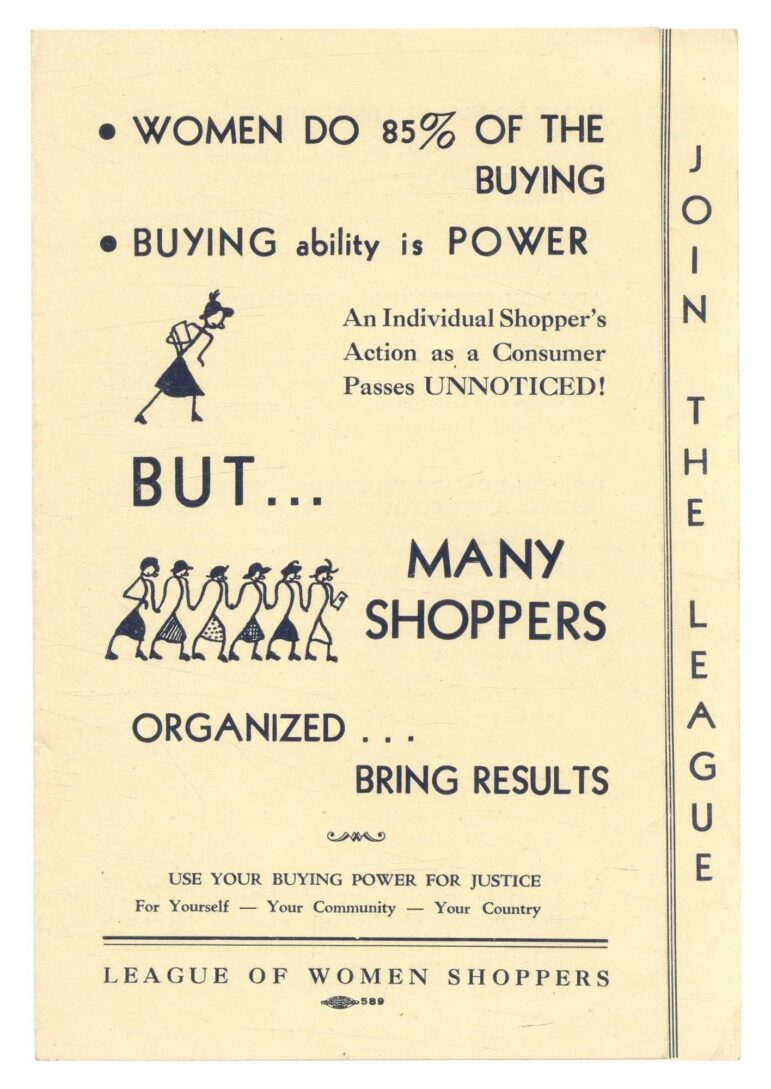 The League of Women Shoppers uses consumer power to fight for workers’ rights.